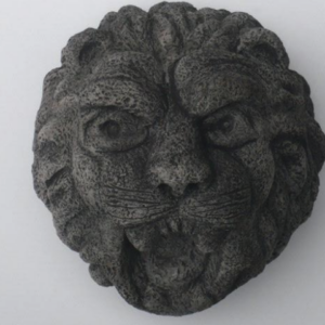 Lion Head Wall Plaque